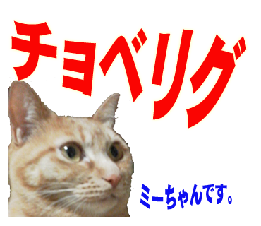 ミーちゃんのスタンプ パート2