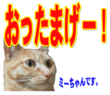 ミーちゃんのスタンプ パート2